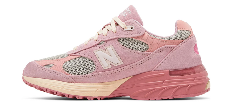 NEW BALANCE 993 JOE FRESHGOODS PERFORMANCE ART POWDER PINK