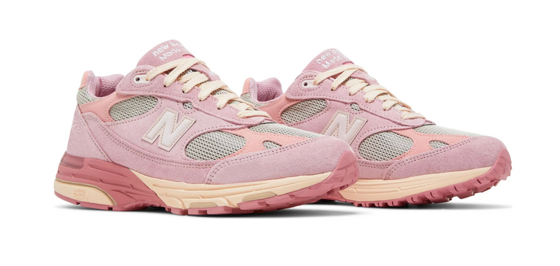 NEW BALANCE 993 JOE FRESHGOODS PERFORMANCE ART POWDER PINK