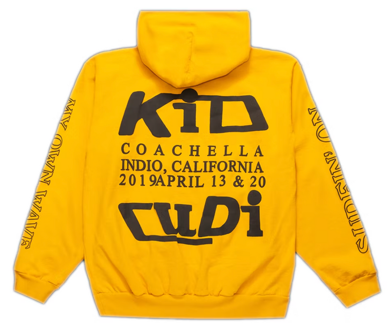 KID CUDI SWIM IN THE LIGHT HOODIE YELLOW