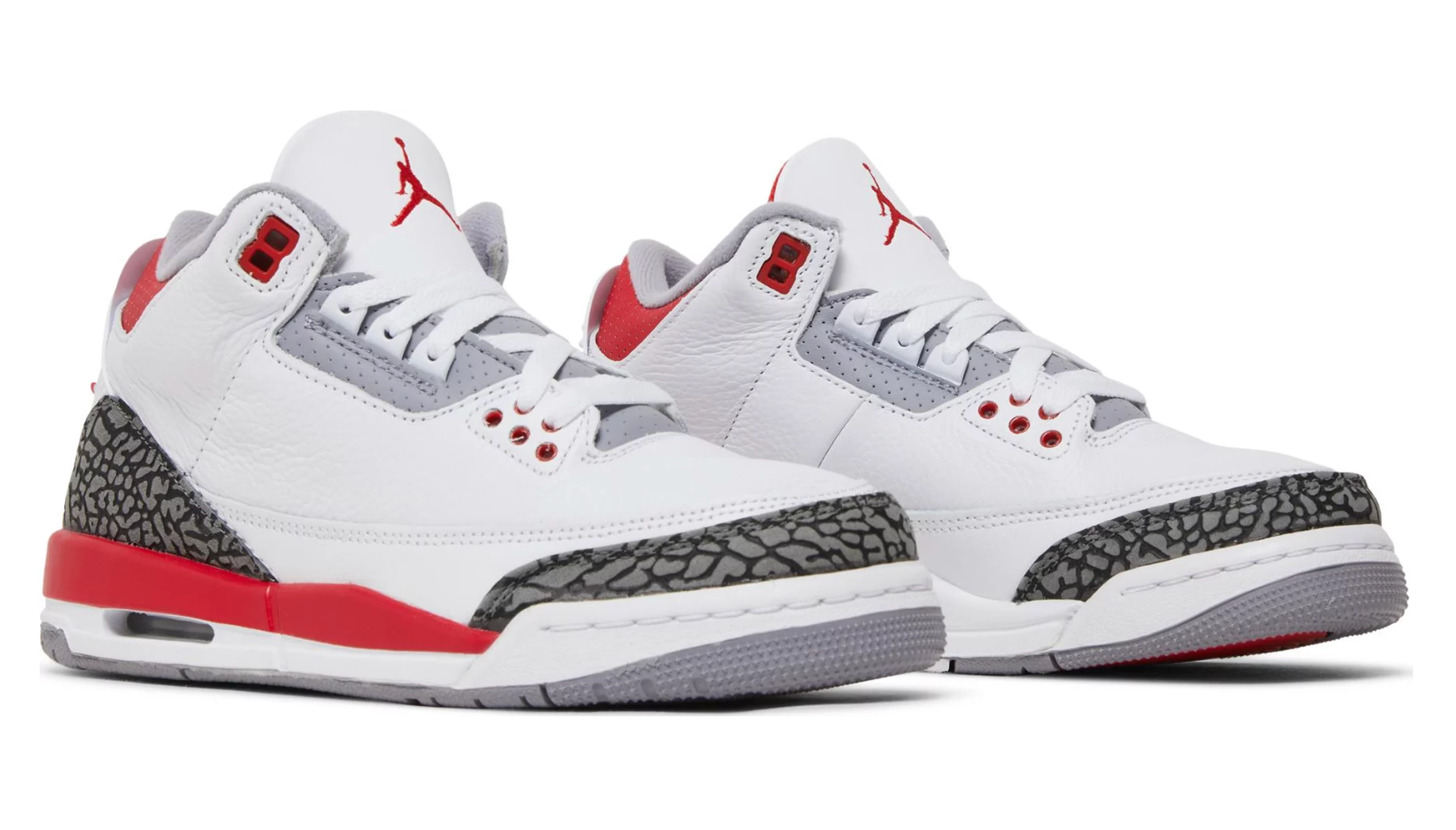 JORDAN 3 RETRO FIRE RED (2022)(GS)