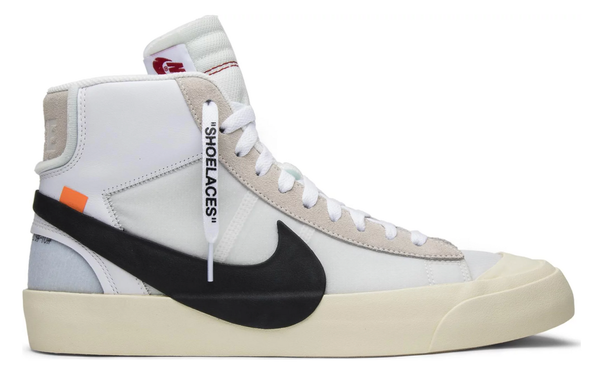 All white nike blazer mid shop