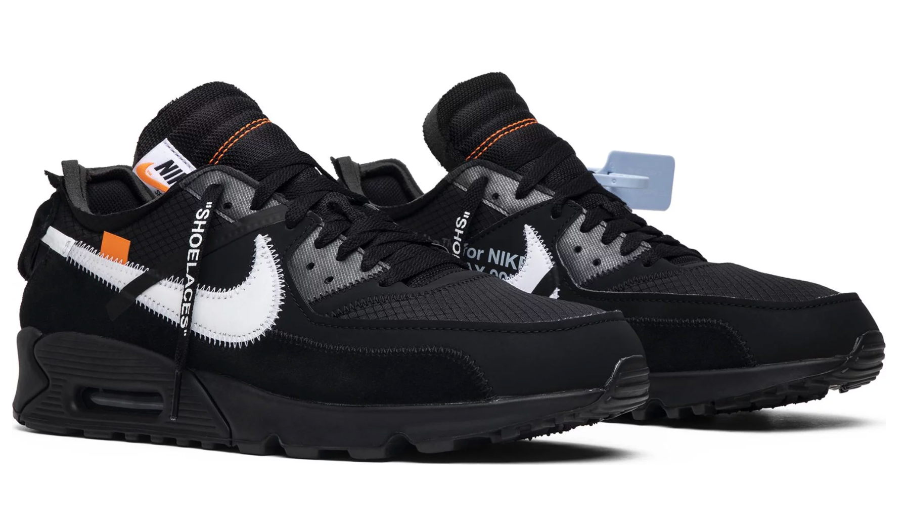 NIKE AIR MAX 90 OFF-WHITE BLACK