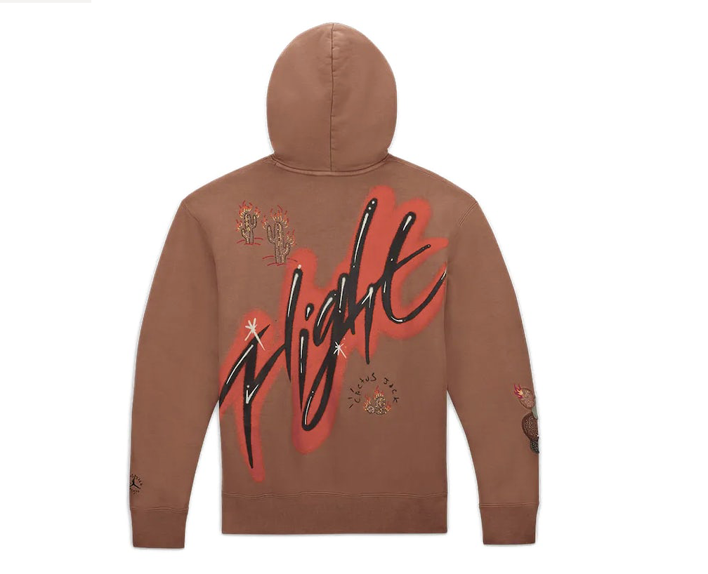 TRAVIS SCOTT X JORDAN FLIGHT GRAPHIC HOODIE