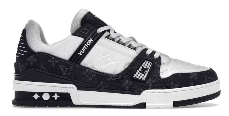 ZAPATILLAS LOUIS VUITTON LV BLANCO NEGRO BLANCO