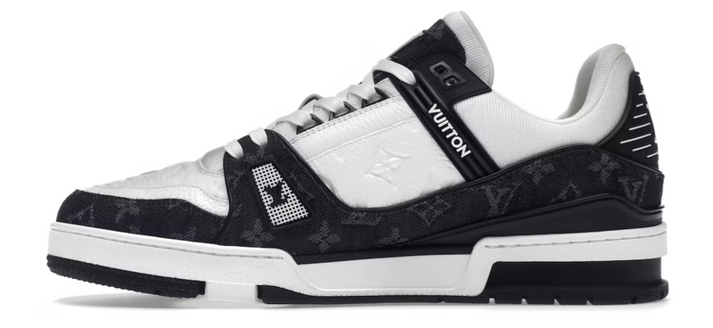 ZAPATILLAS LOUIS VUITTON LV BLANCO NEGRO BLANCO