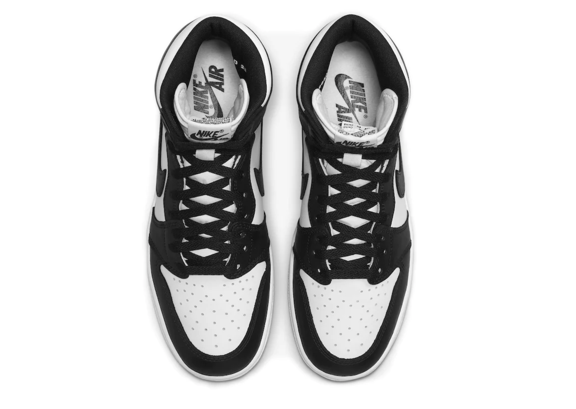 JORDAN 1 RETRO HIGH 85 BLACK WHITE 2023