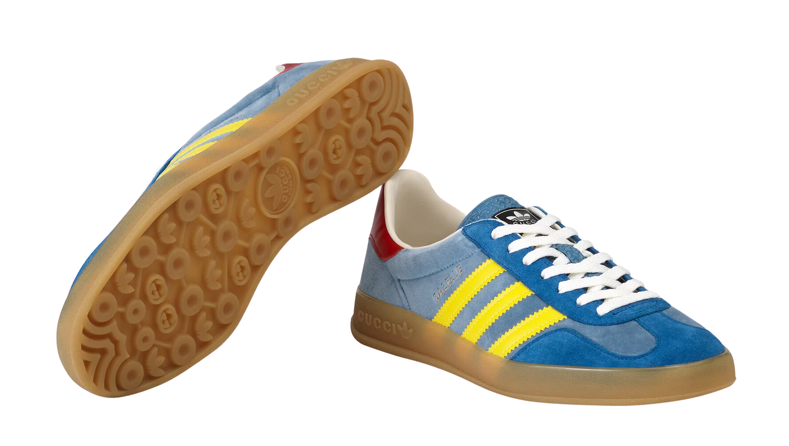 ADIDAS X GUCCI GAZELLE BLUE