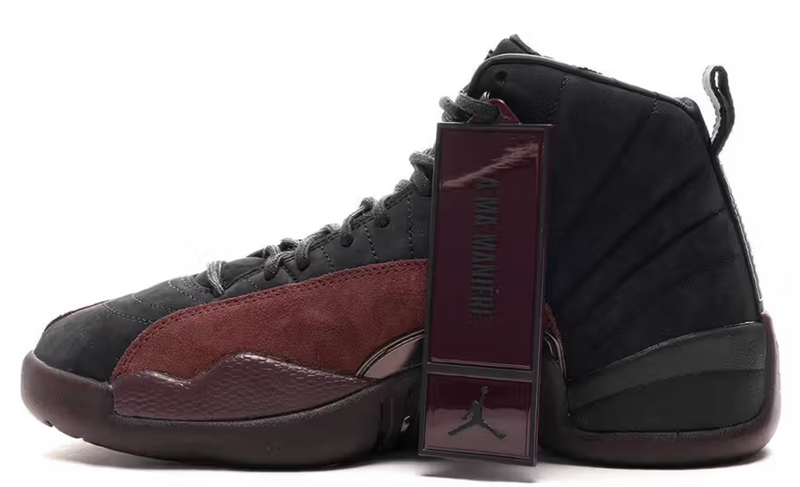 JORDAN 12 RETRO SP A MA MANIERE BLACK (W)