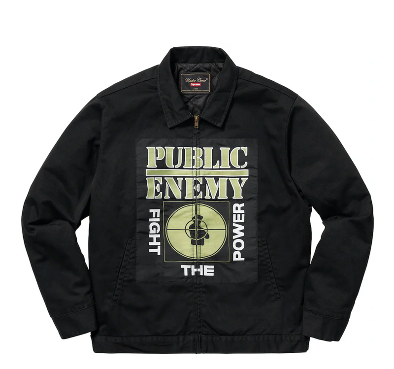 PRE LOVED - SUPREME X UNDERCOVER PUBLIC ENEMY WORK JACKET