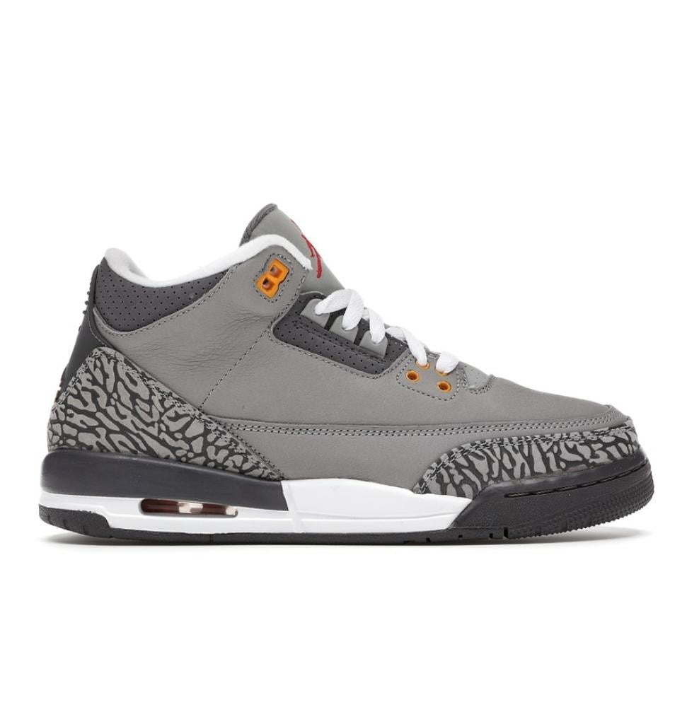 JORDAN 3 RETRO COOL GREY (GS) - The Edit LDN