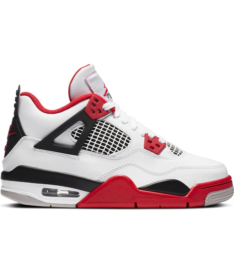 JORDAN 4 RETRO FIRE RED (GS) - The Edit LDN