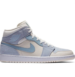 JORDAN 1 MID MIXED TEXTURES BLUE - The Edit LDN