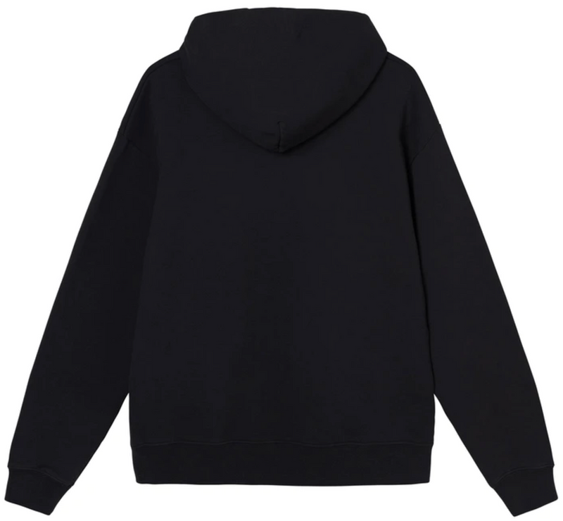 STUSSY X CPFM HEART HOODIE BLACK