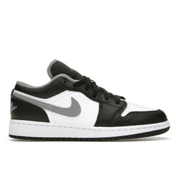 JORDAN 1 LOW BLACK WHITE GREY (GS) - The Edit LDN