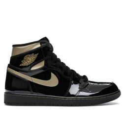 JORDAN 1 HIGH BLACK METALLIC GOLD - The Edit LDN