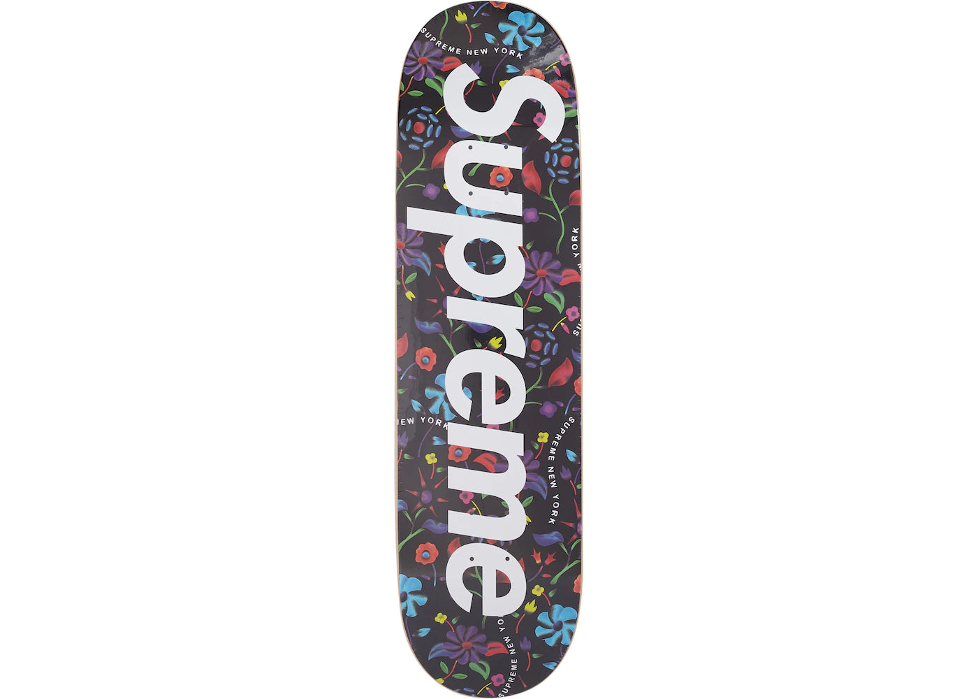Supreme floral skateboard best sale