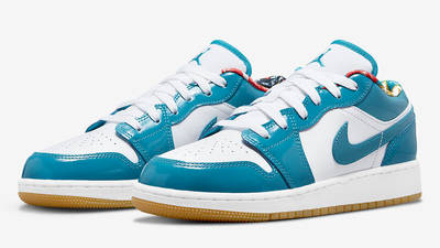 JORDAN 1 LOW LIGHT TEAL (GS) - The Edit LDN