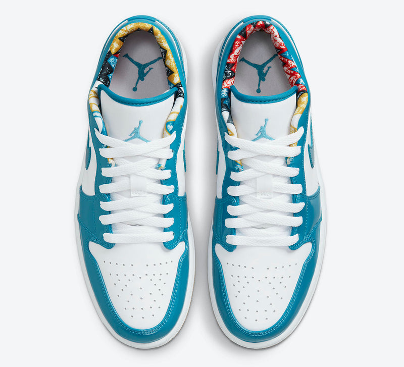 JORDAN 1 LOW LIGHT TEAL - The Edit LDN