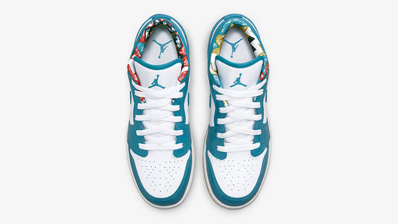 JORDAN 1 LOW LIGHT TEAL (GS) - The Edit LDN