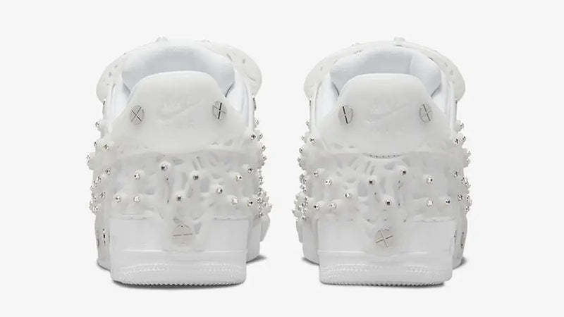 NIKE AIR FORCE 1 X SWAROVSKI LOW TRIPLE WHITE (W) - The Edit LDN