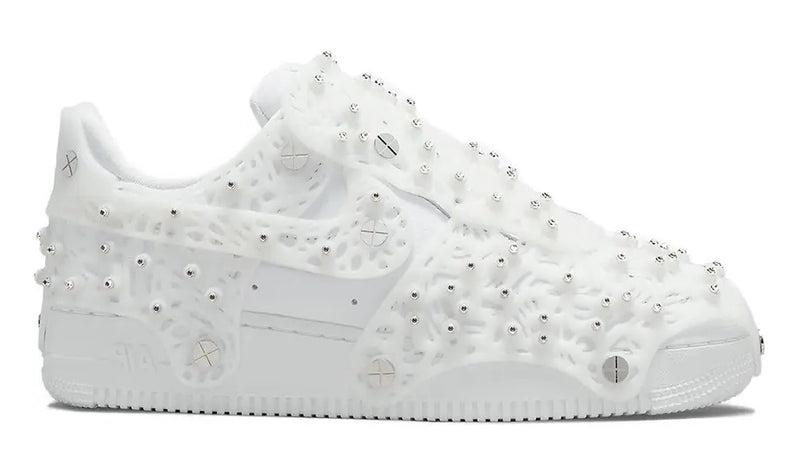 NIKE AIR FORCE 1 X SWAROVSKI LOW TRIPLE WHITE (W) - The Edit LDN