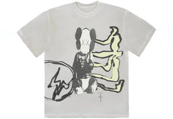 TRAVIS SCOTT CACTUS JACK + KAWS FOR FRAGMENT TEE GREY - The Edit LDN