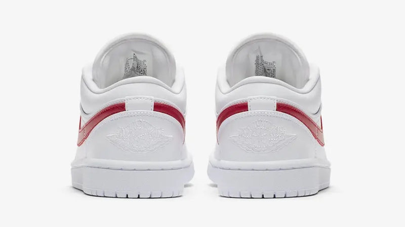 JORDAN 1 LOW WHITE UNIVERSITY RED (W) - The Edit LDN
