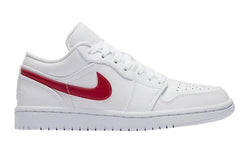 JORDAN 1 LOW WHITE UNIVERSITY RED (W) - The Edit LDN