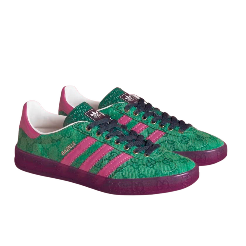 ADIDAS originals X GUCCI WOMEN S GAZELLE SNEAKER GREEN W Run