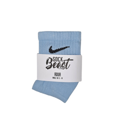 SOCKENBEAST - KUNDENSPEZIFISCHE NIKE ANKIE AQUA
