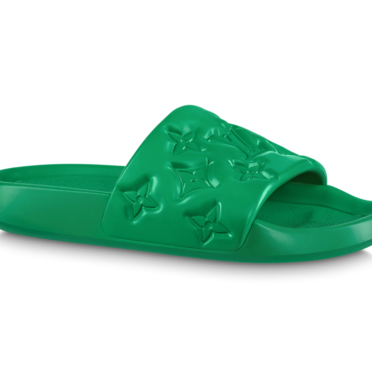 LOUIS VUITTON WATERFRONT MULES GREEN