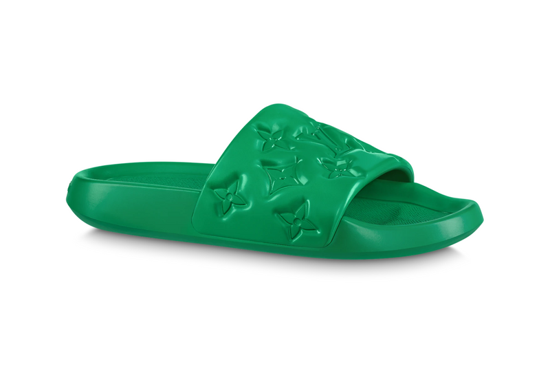 Louis vuitton neon orange 2025 slides