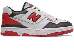 NEW BALANCE 550 WHITE RED BLACK - The Edit LDN