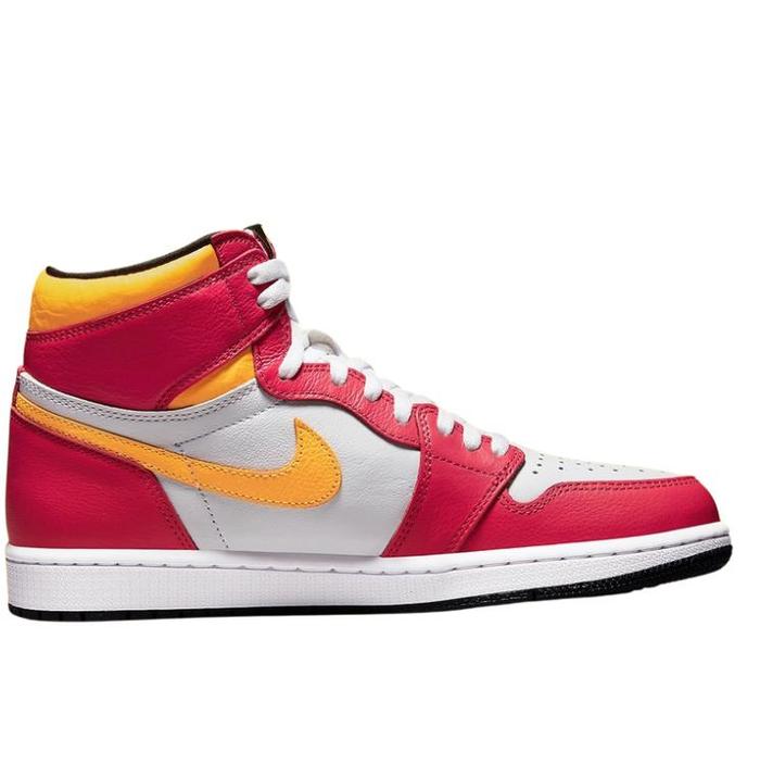 JORDAN 1 HIGH OG LIGHT FUSION RED - The Edit LDN