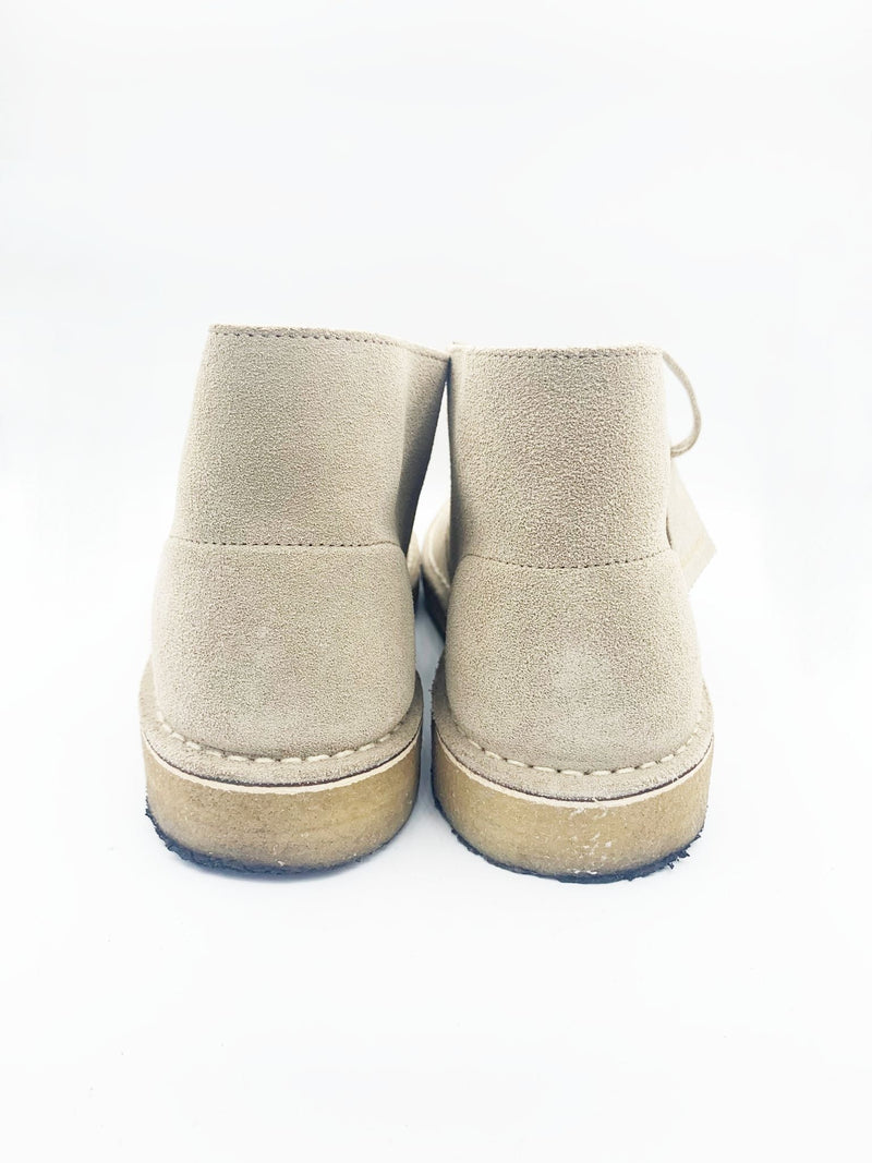 PRE LOVED - PALM ANGELS X CLARKS LOGO DESERT BOOTS - The Edit LDN