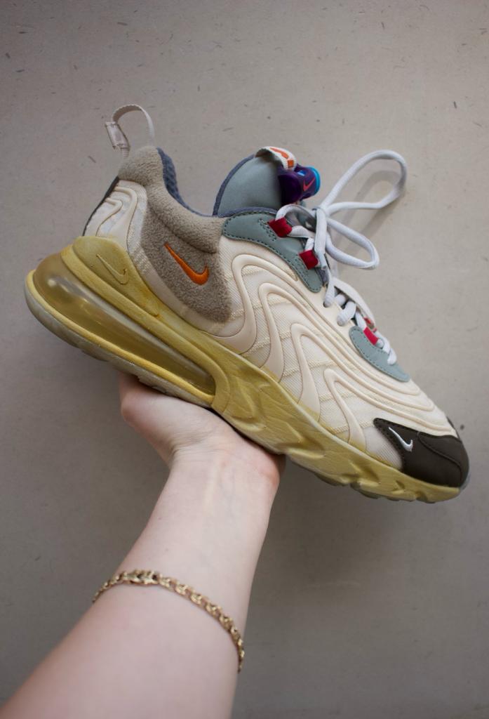 PRE LOVED - NIKE AIR MAX 270 REACT ENG TRAVIS SCOTT CACTUS TRAILS