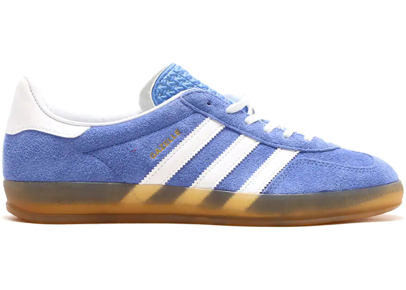 ADIDAS GAZELLE INDOOR BLUE FUSION GUM (W) - The Edit LDN