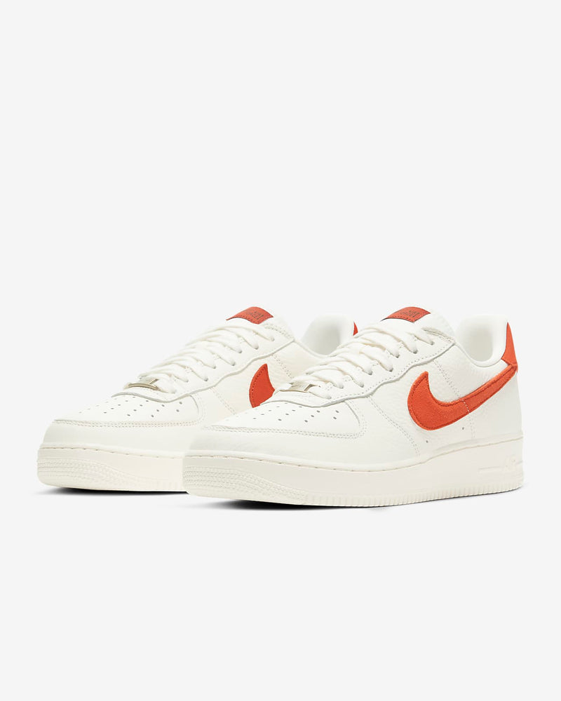 NIKE AIR FORCE 1 SAIL MANTRA ORANGE - The Edit Man London 