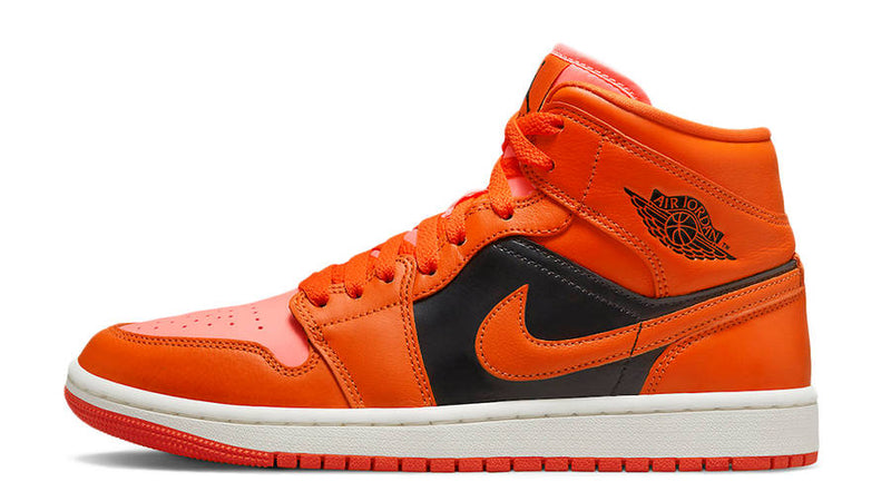 JORDAN 1 MITTELORANGE SCHWARZ (W)