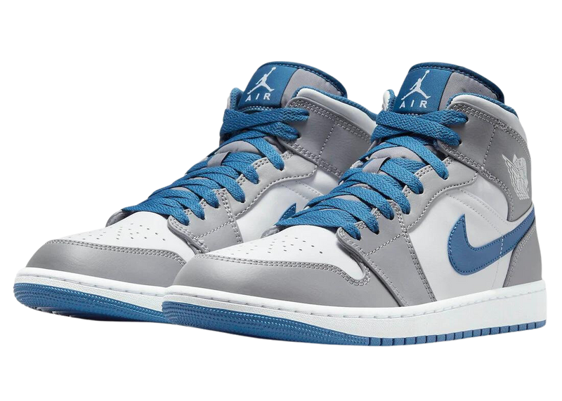 JORDAN 1 MID TRUE BLUE