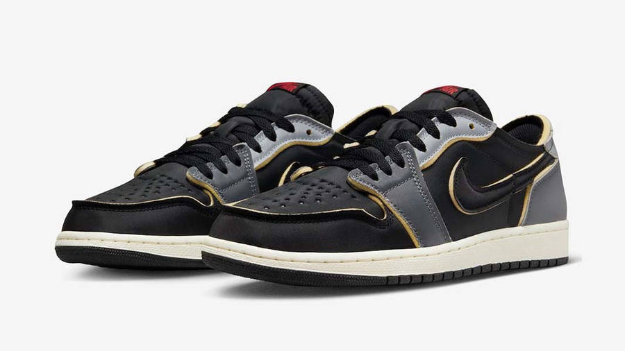 Air jordan 1 low black and grey online