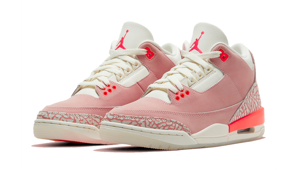 JORDAN 3 RETRO RUST PINK - The Edit LDN