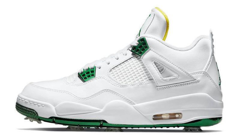 AIR JORDAN 4  GOLF METALLIC GREEN - The Edit LDN