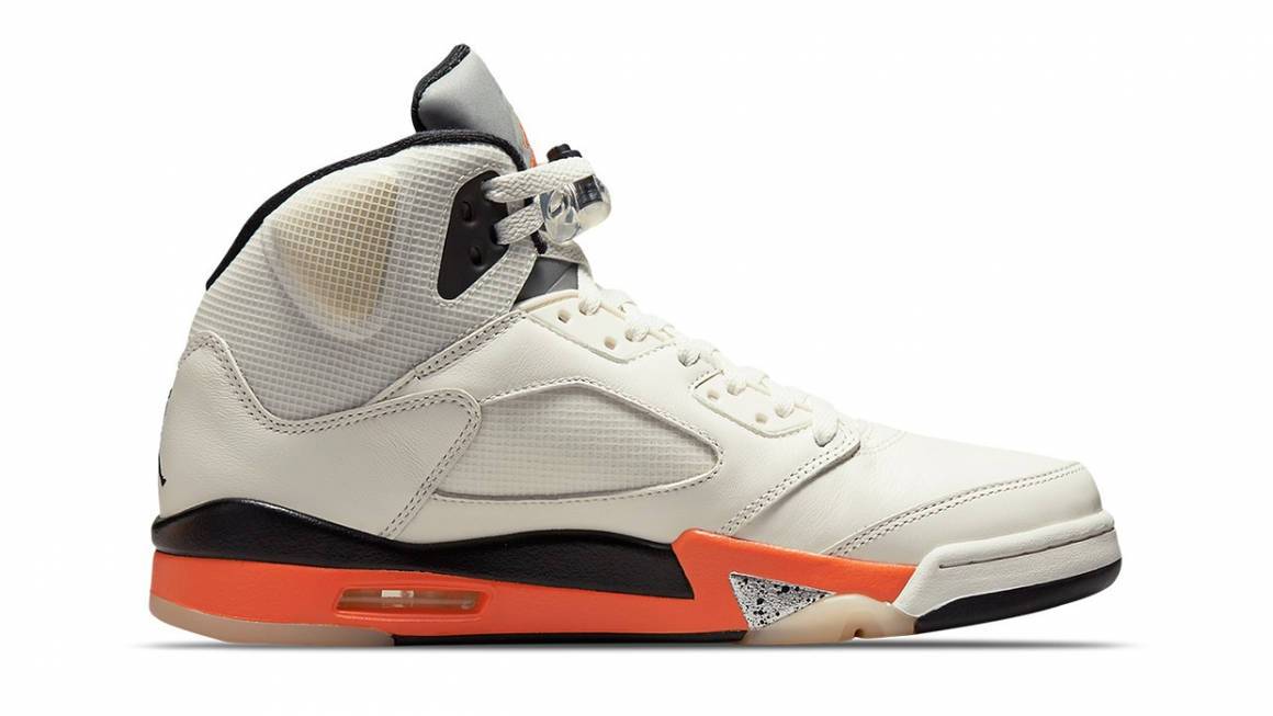 NIKE AIR JORDAN 5 RETRO FIRE RED SILVER TONQUE price €415.00