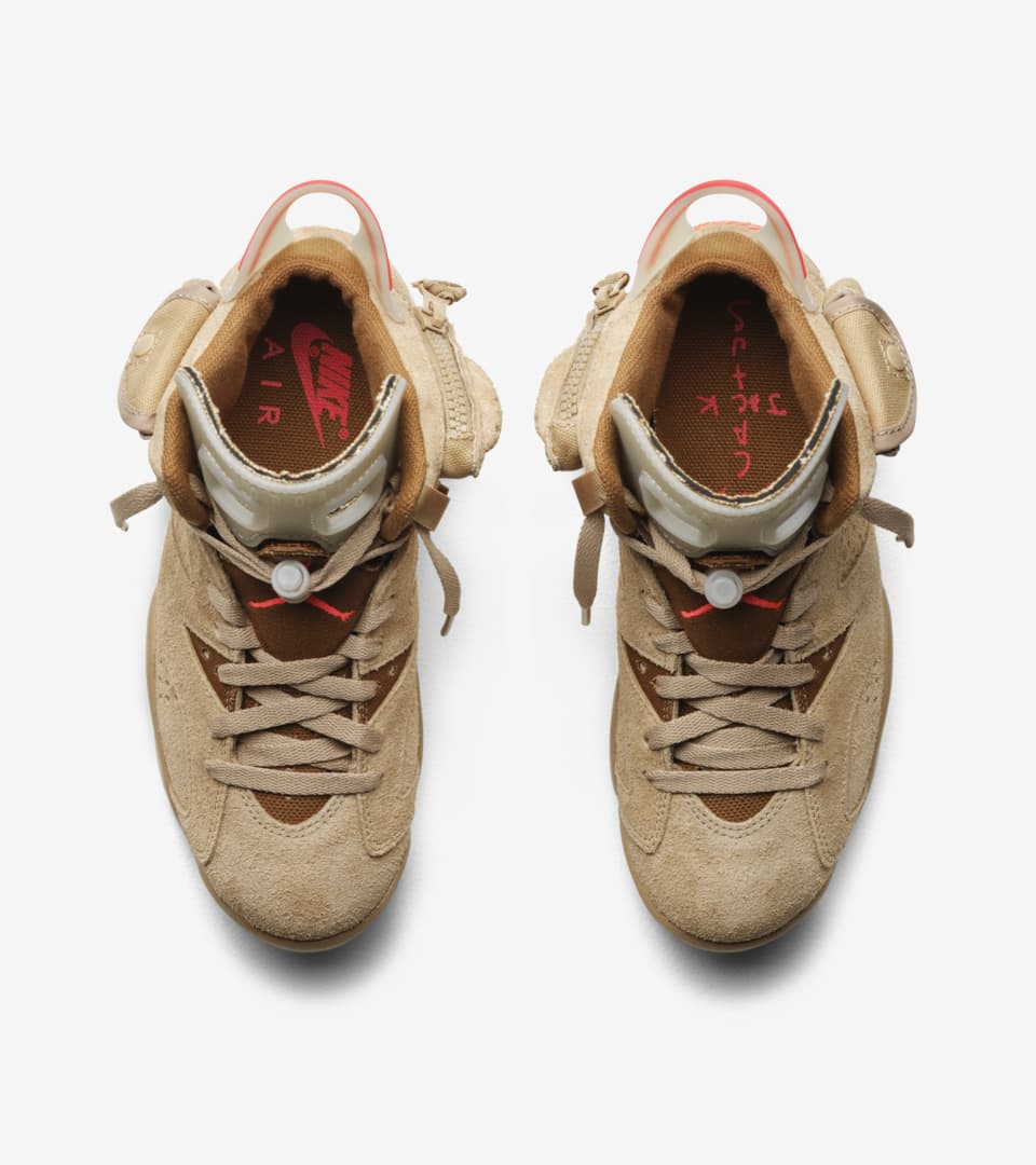 TRAVIS SCOTT JORDAN 6 BRITISH KHAKI - The Edit Man London 