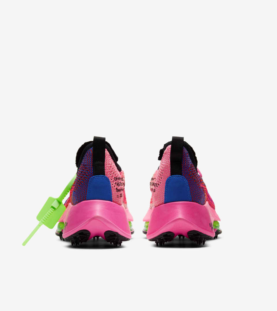 OFF-WHITE X NIKE AIR ZOOM TEMPO RACER PINK GLOW - The Edit LDN
