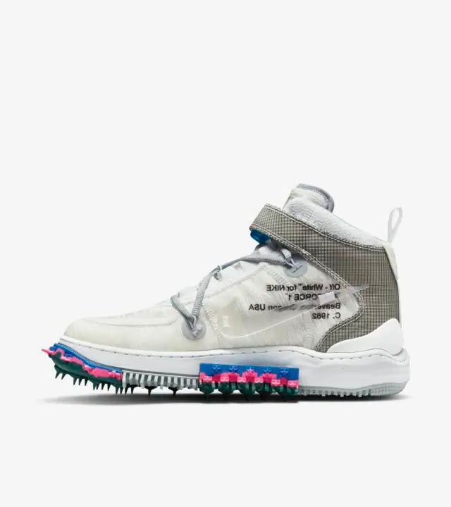 NIKE AIR FORCE 1 MID X OFF-WHITE WHITE