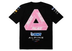 PALACE X KAPPA FOR ALPINE T-SHIRT BLACK