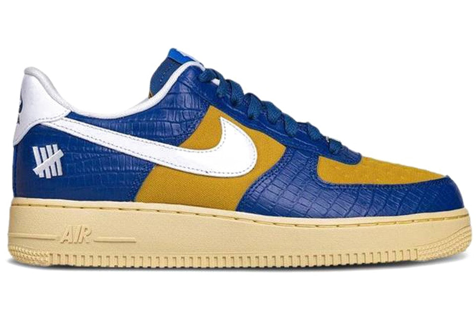 NIKE AIR FORCE 1 X UNDEFEATED LOW BLUE CROC - The Edit LDN