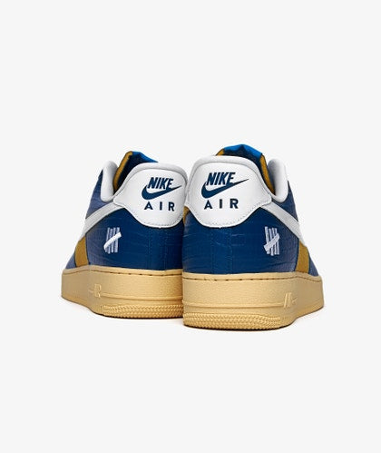 NIKE AIR FORCE 1 X UNDEFEATED LOW BLUE CROC - The Edit LDN
